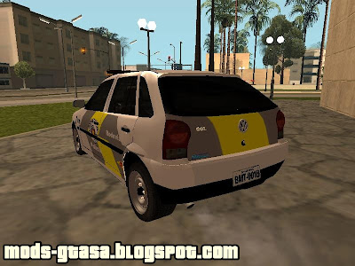 Vw Gol G4 Policia Rodoviaria de SP para GTA San Andreas